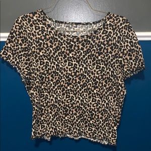 Cheetah print Crop top !